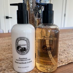 Diptyque Philosykos Shower Gel and Hand/Body Lotion 300mL/ 10.14 Oz